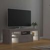 vidaXL TV-taso LED-valoilla betoninharmaa 120x35x40 cm