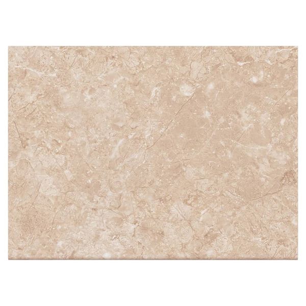 vidaXL Keitti&ouml;n ty&ouml;taso beige marmorikuvio 80x60x2,8 cm lastulevy