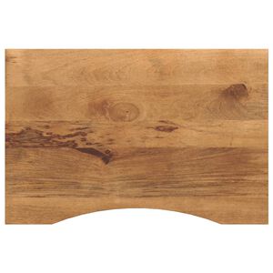 vidaXL P&ouml;yt&auml;levy kaarella 100x60x2,5 cm t&auml;ysi karkea mangopuu