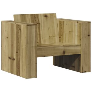 vidaXL Puutarhansohva 79x60x62 cm kyll&auml;stetty m&auml;nty