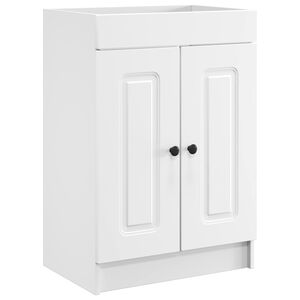 vidaXL Kylpyhuoneen allaskaappi valkoinen 56 x 37,5 x 81 cm