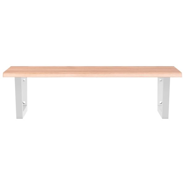 vidaXL Pesuallashylly sein&auml;lle ter&auml;s ja t&auml;ysi tammi