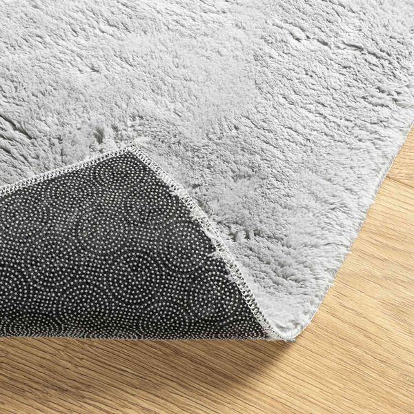 vidaXL Alue matot Suorakaide HUARTE Harmaa 300 x 80 cm Polyesteri