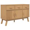 vidaXL Senkki OLDEN ruskea 114x43x73,5 cm t&auml;ysi m&auml;nty