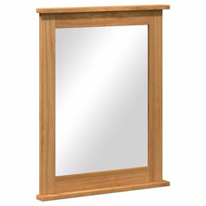 vidaXL Peili Suorakaide VIGO Hunajaruskea 55,5 x 5 x 70 cm T&auml;ysi m&auml;nty