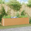 vidaXL Puutarhan Korotettu Kukkalaatikko 290 x 50 x 68 cm