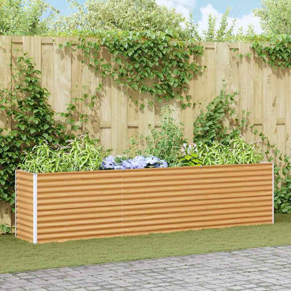 vidaXL Puutarhan Korotettu Kukkalaatikko 290 x 50 x 68 cm