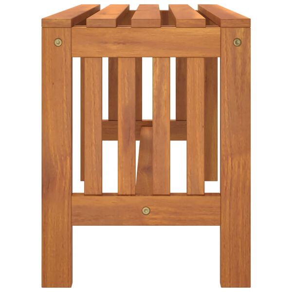 vidaXL Puutarhapenkki 80 cm täysi eukalyptuspuu