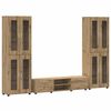 vidaXL TV-tasosetti FLORIN 3 pcs Artisan tammi Tekninen puu