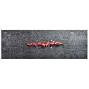 vidaXL Keitti&ouml;n pest&auml;v&auml; lattiamatto Pepper 60x180 cm