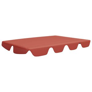 vidaXL Vaihtokatos puutarhakeinuun terracotta 150/130x105/70 cm