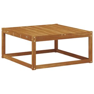 vidaXL Kulmasohva tyynyll&auml; 2 Kappale Luonnollinen Tihe&auml; akasiapuu