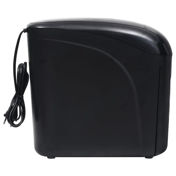 vidaXL Paperisilppuri 10 arkkia mikroleikkaus musta