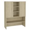vidaXL Pesukonekaappi Sonoma-tammi 70,5x25,5x90 cm