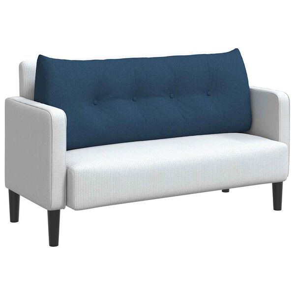 vidaXL Selk&auml;tyyny Sininen 120 x 24 x 50 cm kangas