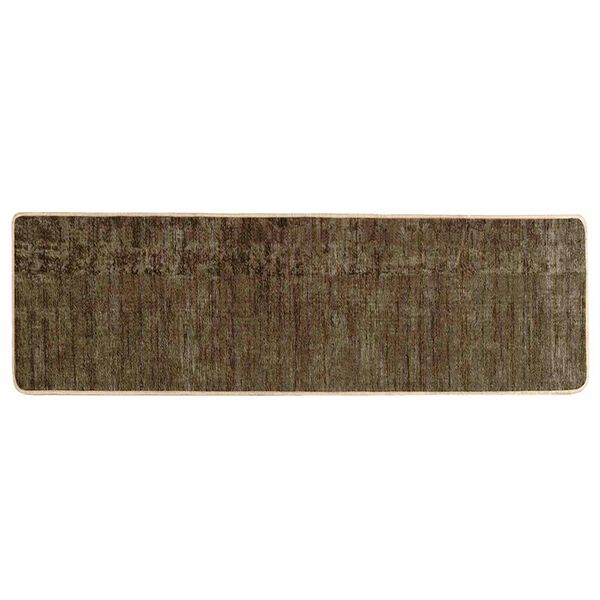 vidaXL Mattojuoksija MARSA Mets&auml;nvihre&auml; 150 x 50 cm Polyesteri ja PVC