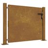 vidaXL Puutarhaportti 100x100 cm Corten-ter&auml;s