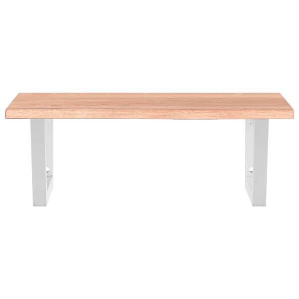 vidaXL Pesuallashylly sein&auml;lle ter&auml;s ja t&auml;ysi tammi