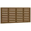 vidaXL S&auml;ngynp&auml;&auml;ty sein&auml;lle hunajanruskea 146x3x63 cm t&auml;ysi m&auml;nty