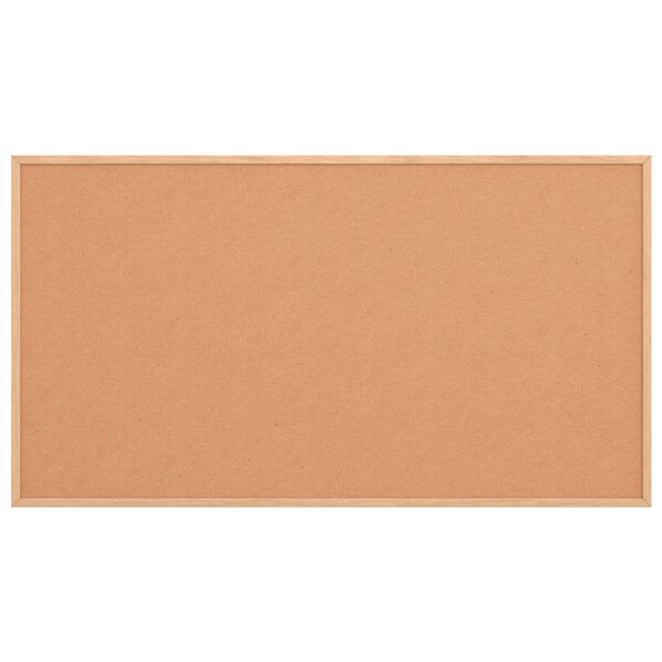 vidaXL Korkkitaulu t&auml;ysm&auml;ntypuisella kehyksell&auml; 100x55 cm