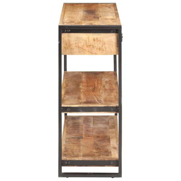 vidaXL Senkki 120x30x75 cm t&auml;ysi karkea mangopuu