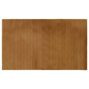 vidaXL Matto suorakaide ruskea 60x100 cm bambu