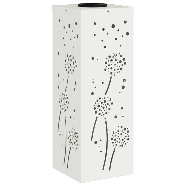 vidaXL Aurinko LED-polkuvalo 2 pcs Valkoinen Kylm&auml;valssattu ter&auml;s