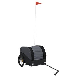 vidaXL Polkupy&ouml;r&auml;n per&auml;k&auml;rry musta 30 kg rauta