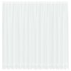 vidaXL Verkkoverho verhoilla Valkoinen 220 x 400 cm Polyesteri