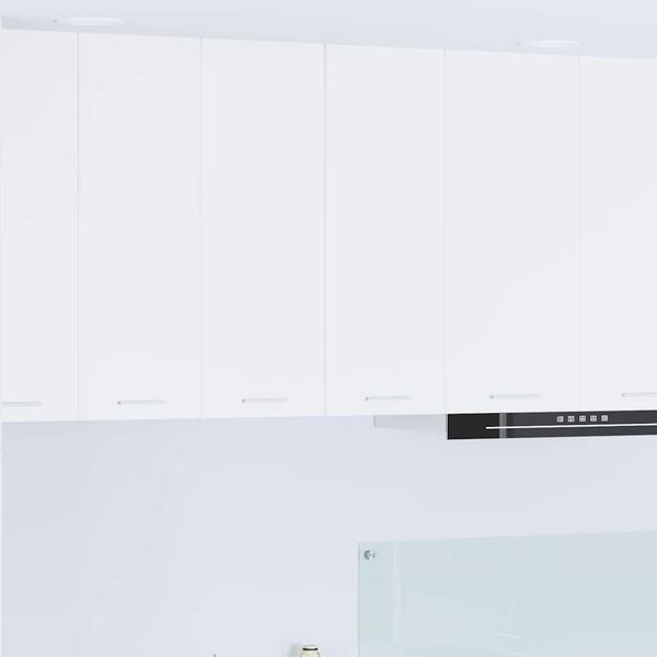 vidaXL Henkarikaappi 2 pcs Valkoinen 30 x 31 x 80 cm Tekninen puu