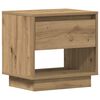 vidaXL Y&ouml;p&ouml;yt&auml; Artisan tammi 45 x 34 x 44 cm Tekninen puu