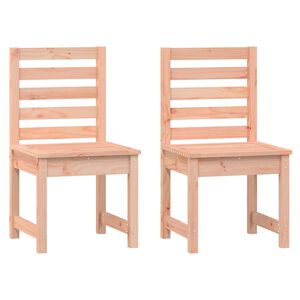 vidaXL Puutarhatuolit 2 kp 50x48x91,5 cm t&auml;ysi douglaskuusi
