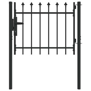 vidaXL Aitausportti BOXTEL 103 x 124,5 cm Jauhemaalattu Ter&auml;s Harmaa