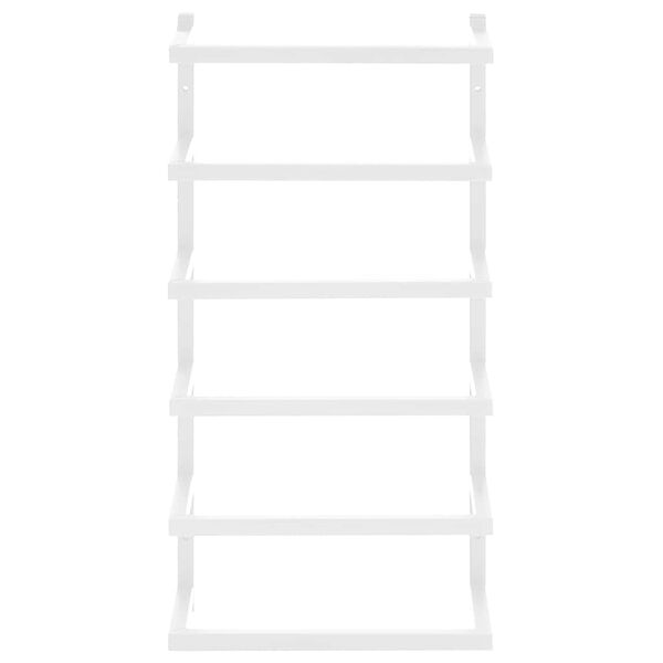 vidaXL Pyyheteline valkoinen 24x12x48 cm ter&auml;s