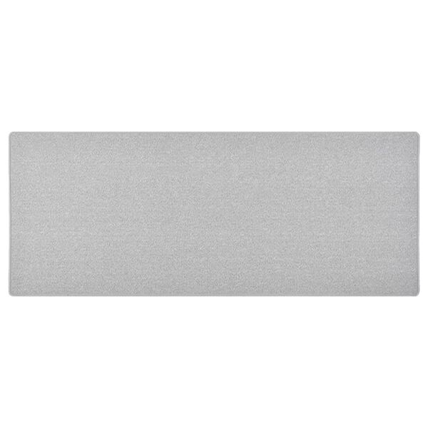 vidaXL Käytävämatto vaaleanharmaa 80x200 cm