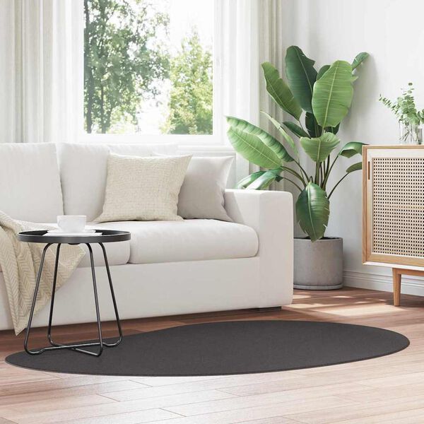 vidaXL Alue matot HUARTE Antrasiitti 120 x 170 cm Polyesteri