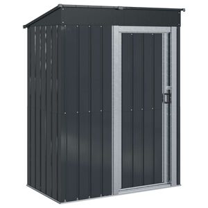 vidaXL Puutarhavajat Antrasiitti 137 x 81 x 180 cm Metalli