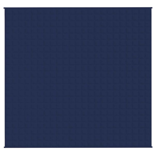 vidaXL Painopeitto sininen 220x235 cm 15 kg kangas