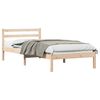 vidaXL S&auml;ngyn runko Ruskea 215,5 x 85,5 x 69,5 cm Massiivinen m&auml;nty