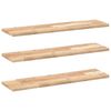 vidaXL Kelluvat hyllyt 3 kpl 100x20x2 cm k&auml;sittelem&auml;t&ouml;n massiivipuu akaasia