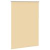 vidaXL Rullaverho Blackout Beige 100x130 cm Kankaan leveys 95,7 cm