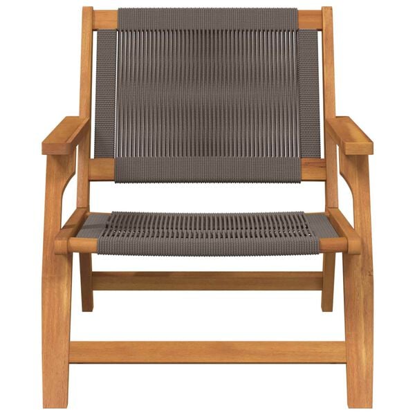 vidaXL Puutarhakalusteet 2 pcs Harmaa 67 x 76 x 73 cm Tihe&auml; akasiapuu