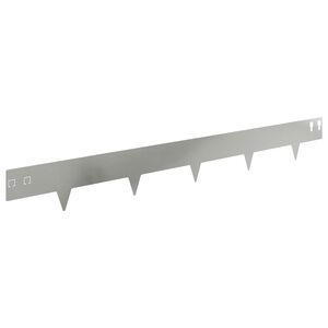 vidaXL Nurmireunus 10 kpl 100 x 12 cm Ter&auml;s Hopea