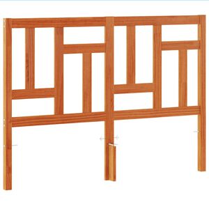 vidaXL S&auml;ngynp&auml;&auml;ty ruskea 135 cm t&auml;ysi m&auml;nty