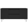 vidaXL Sohvap&ouml;yt&auml; musta 102x44,5x50 cm tekninen puu