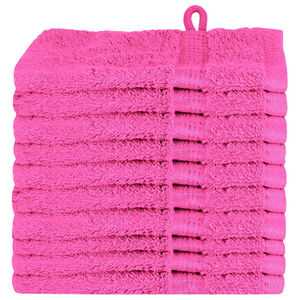 vidaXL Vieraiden pyyhe SOLUND 10 pcs Pinkki 15 x 21 cm 550 gsm