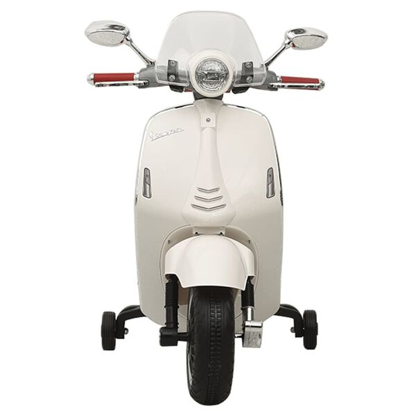 vidaXL Sähkömoottoripyörä lapsille Vespa GTS300 valkoinen
