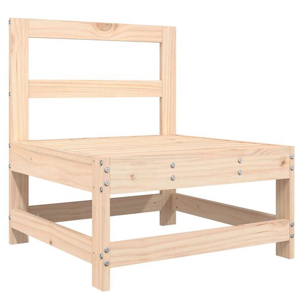 vidaXL Keskisohva tyynyillä täysi mänty