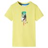 Lasten T-paita keltainen 128