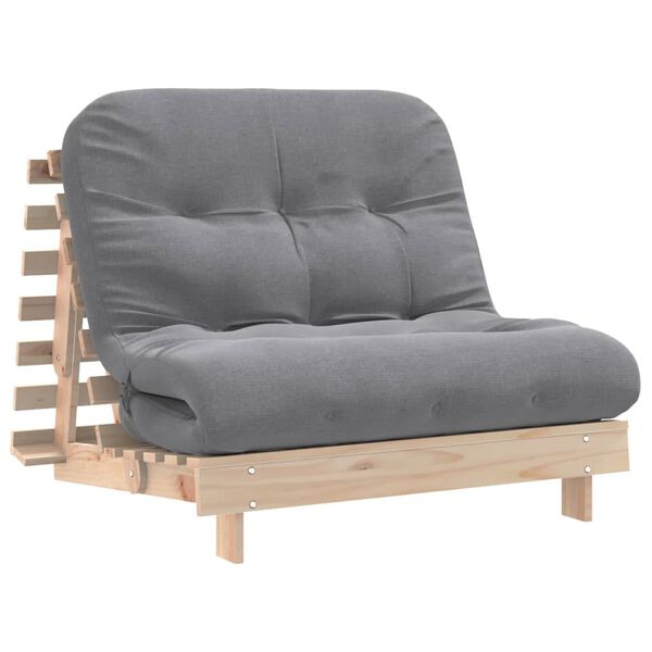 vidaXL Futon vuodesohva patjalla 100x206x11 cm t&auml;ysi m&auml;nty